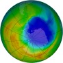 Antarctic Ozone 2004-10-18